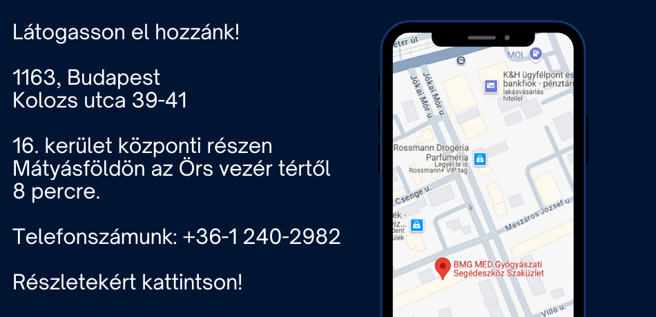 Gyógyászati Szaküzlet - BMG MED